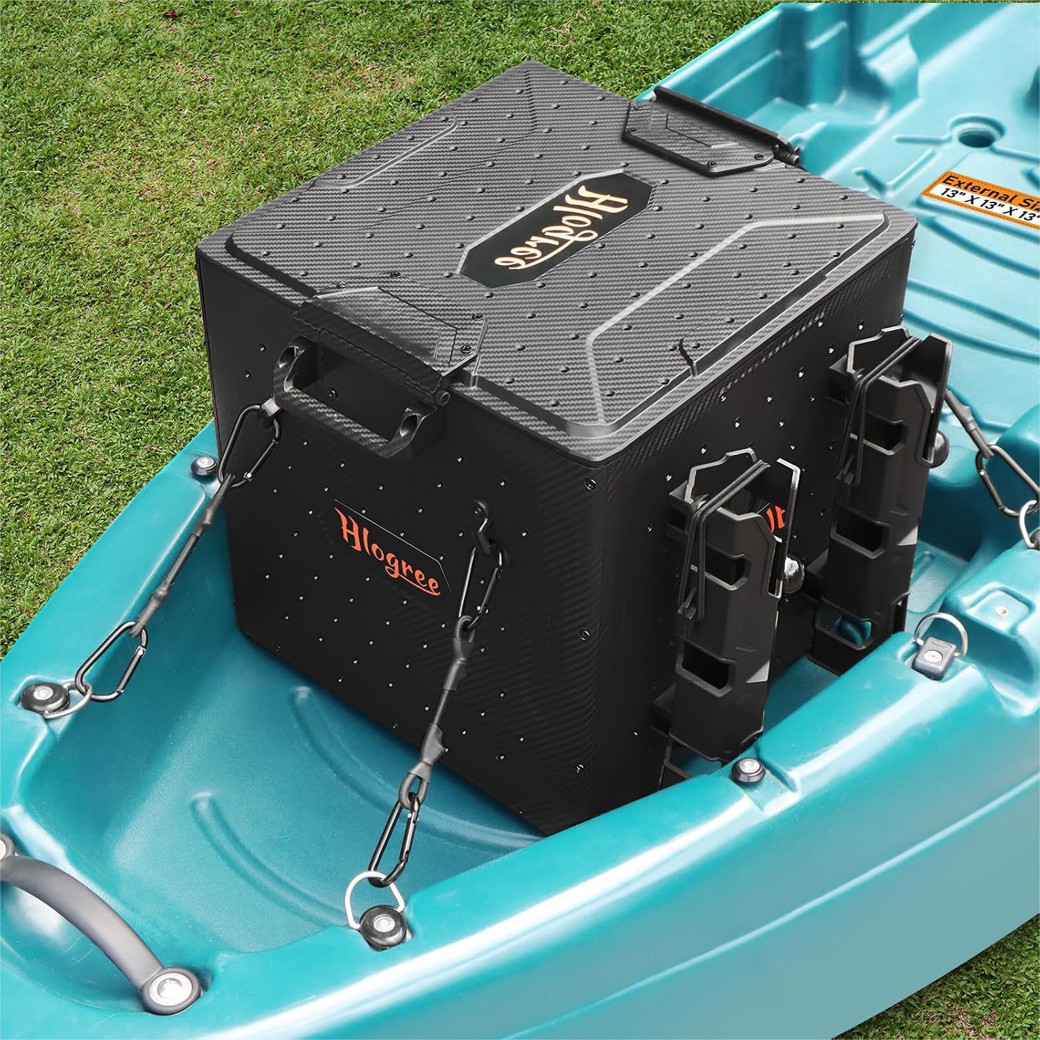 Compact Kayak Fishing Crate wi - Fishing Kayak Crate review and price