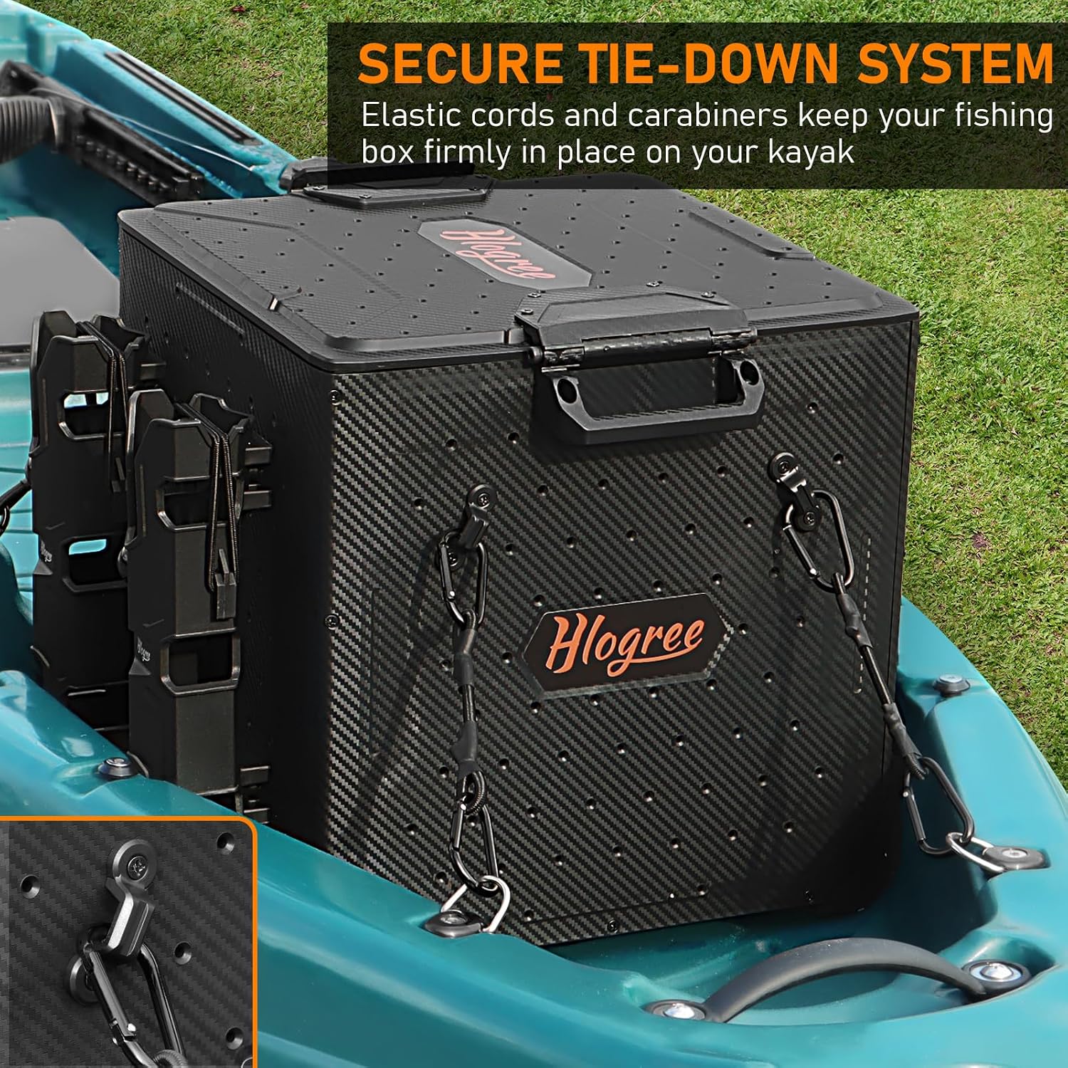 Compact Kayak Fishing Crate wi - Fishing Kayak Crate review and price