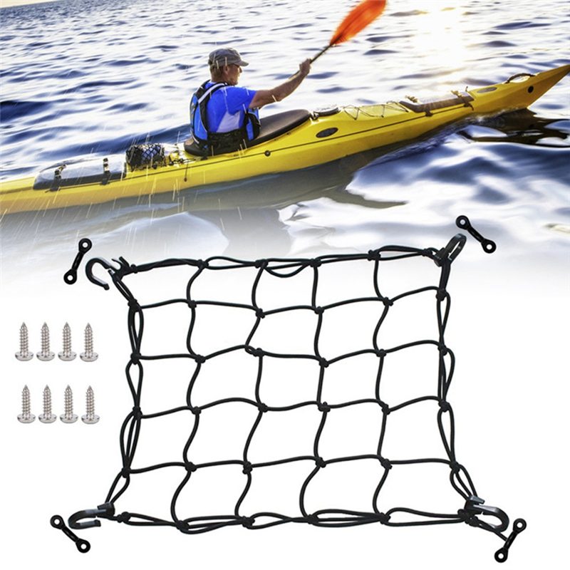 Deck Cargo Net with Lashing Ho - Fishing Kayak Crate review and price