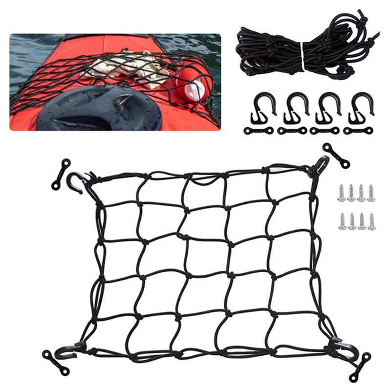 Deck Cargo Net with Lashing Ho - Fishing Kayak Crate review and price