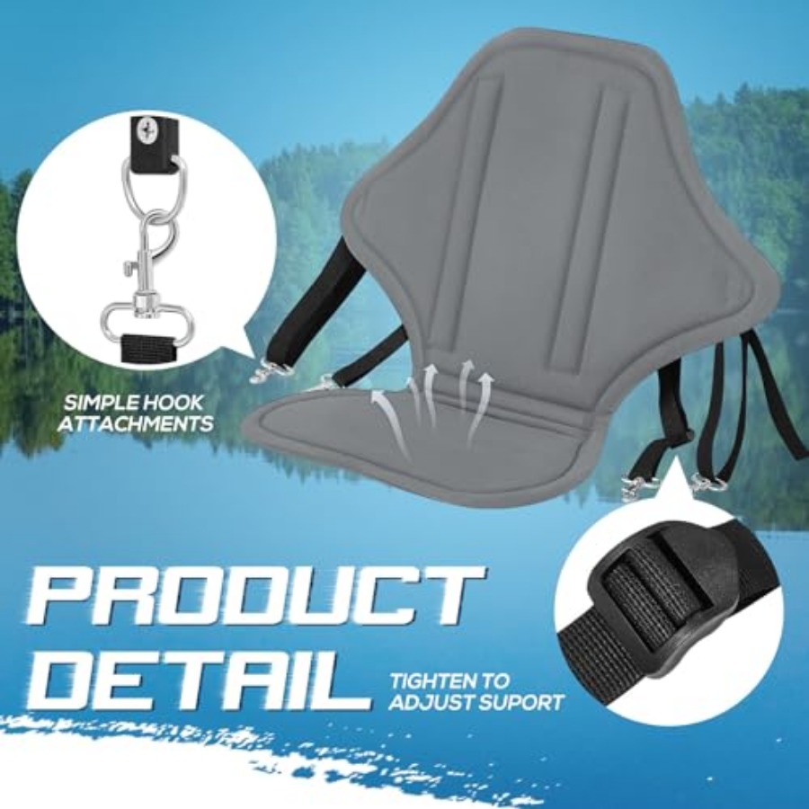 Pack Padded Kayak Seat Fishing - Fishing Kayak Storage Bag review and price