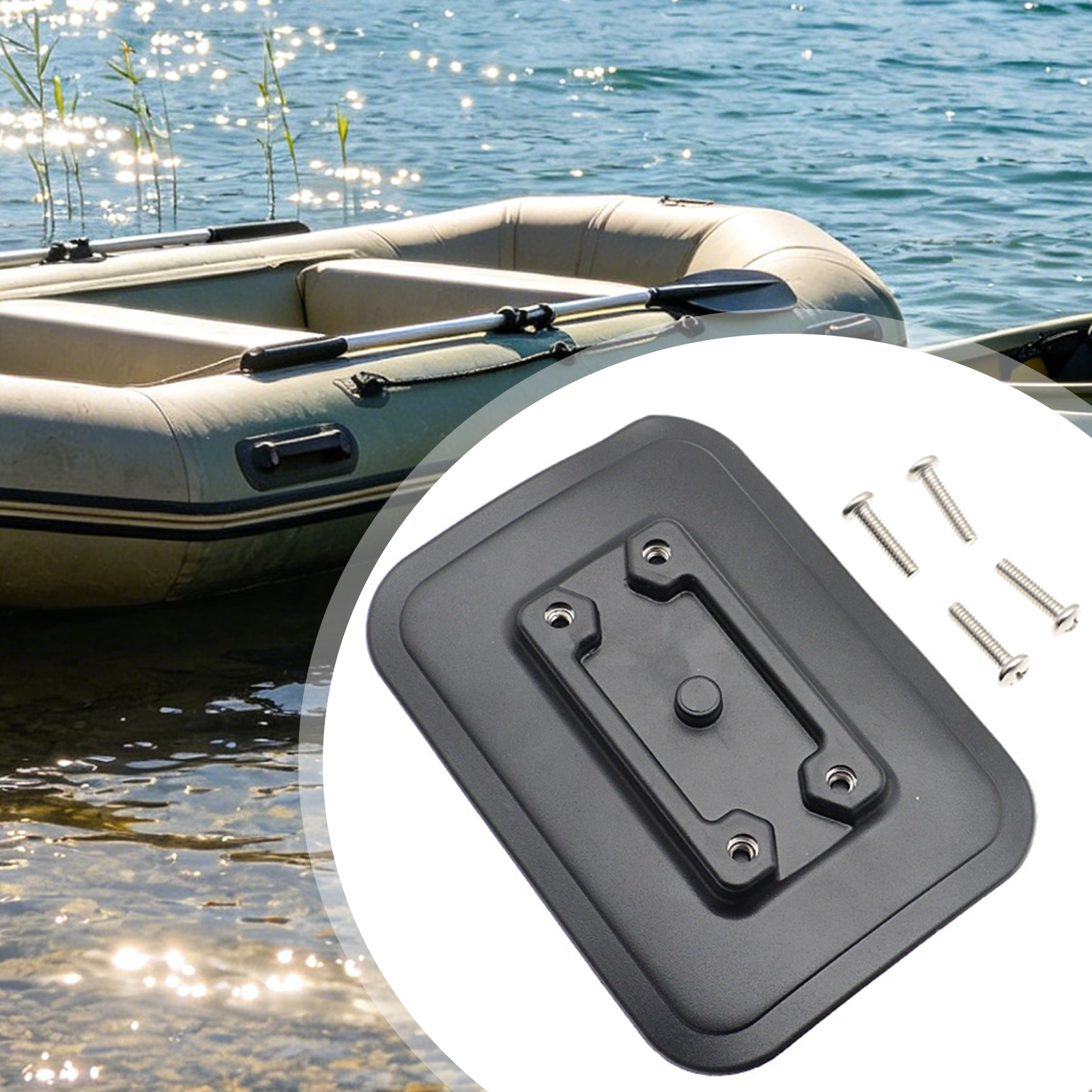 1 Set Inflatable Boat Fishing  - Fishing Kayak Rod Holder review and price