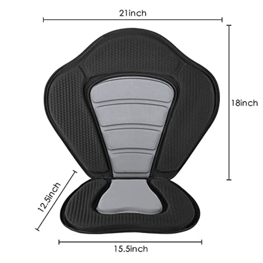 Deluxe Padded Kayak Seat with  - Fishing Kayak Storage Bag review and price