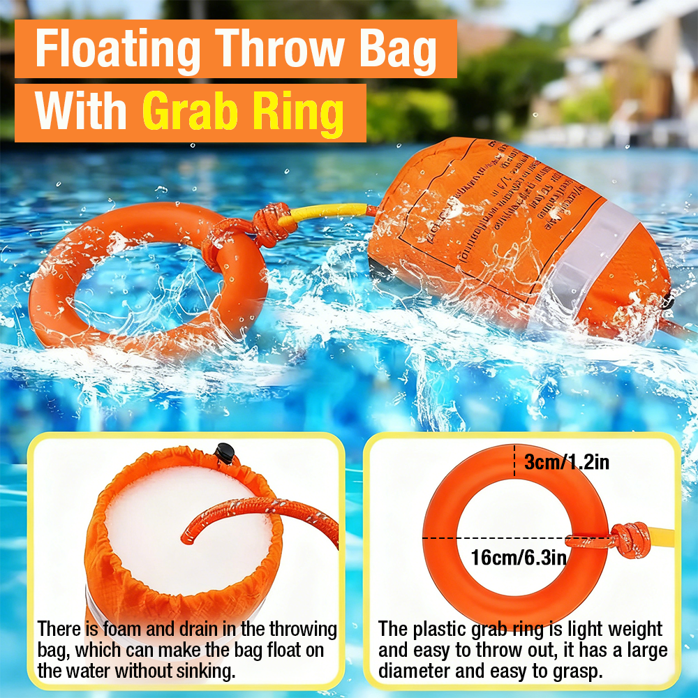1SET Water Rescue Throw Bag, w - Fishing Kayak Crate review and price