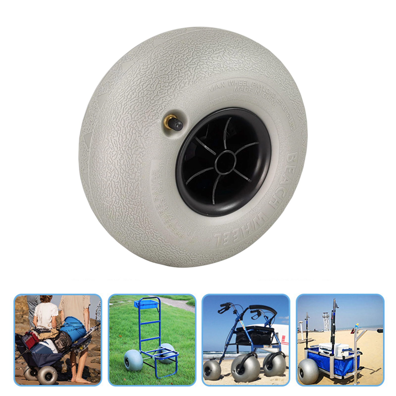 10In Balloon Wheels Profession - Fishing Kayak Cart review and price