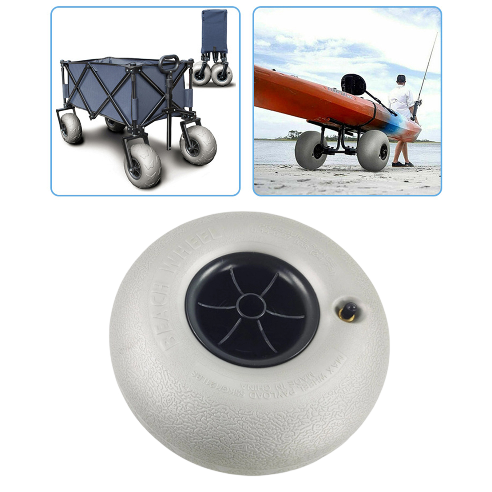10In Balloon Wheels Profession - Fishing Kayak Cart review and price