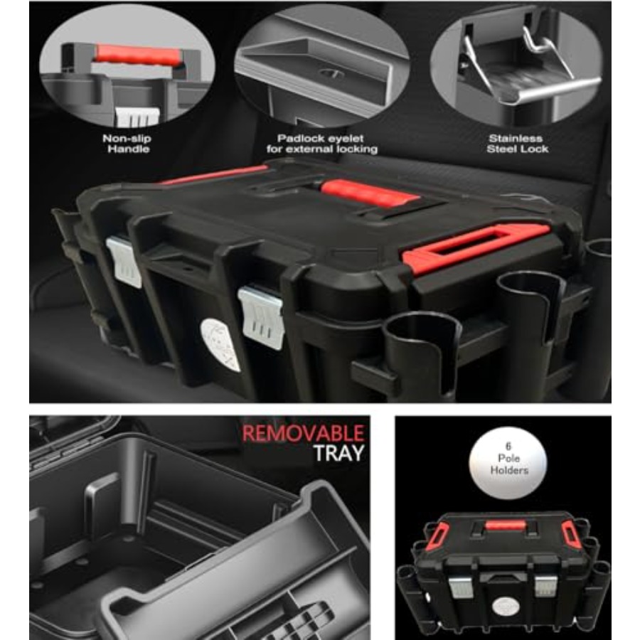 Kayak Fishing Crate - 6 Integr - Fishing Kayak Crate review and price