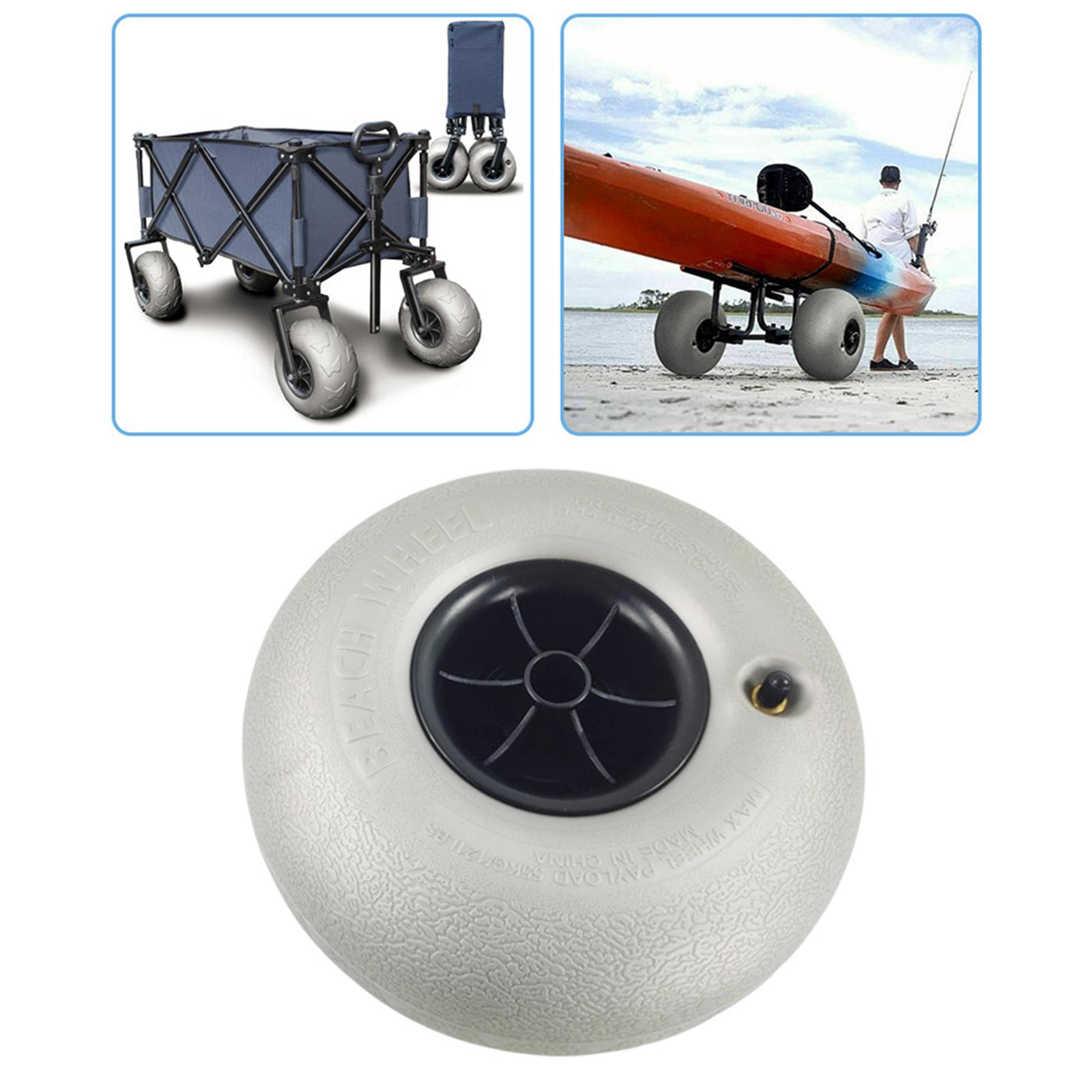 Sturdy PVC Balloon Wheels for  - Fishing Kayak Cart review and price