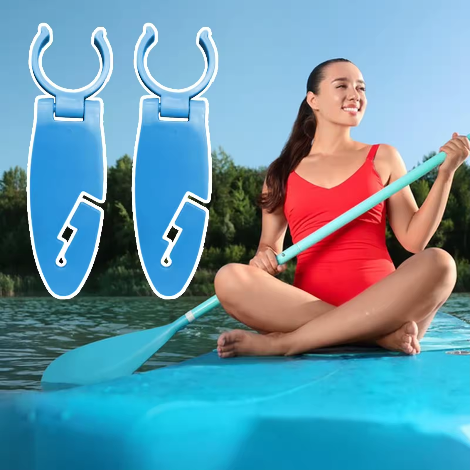 2pcs Stand Up Paddle Board Cli - Fishing Kayak Paddle review and price