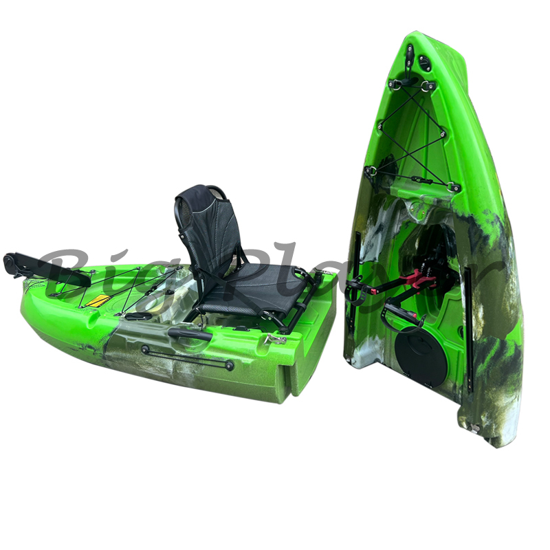 Modular fishing kayak Splicing - Fishing Kayak Pedal Drive review and price