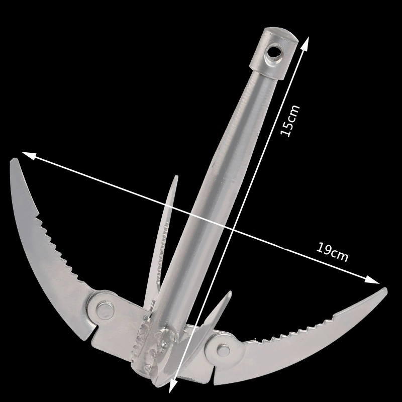 4 Claw Anchor Sickle Foldable  - Fishing Kayak Anchor review and price