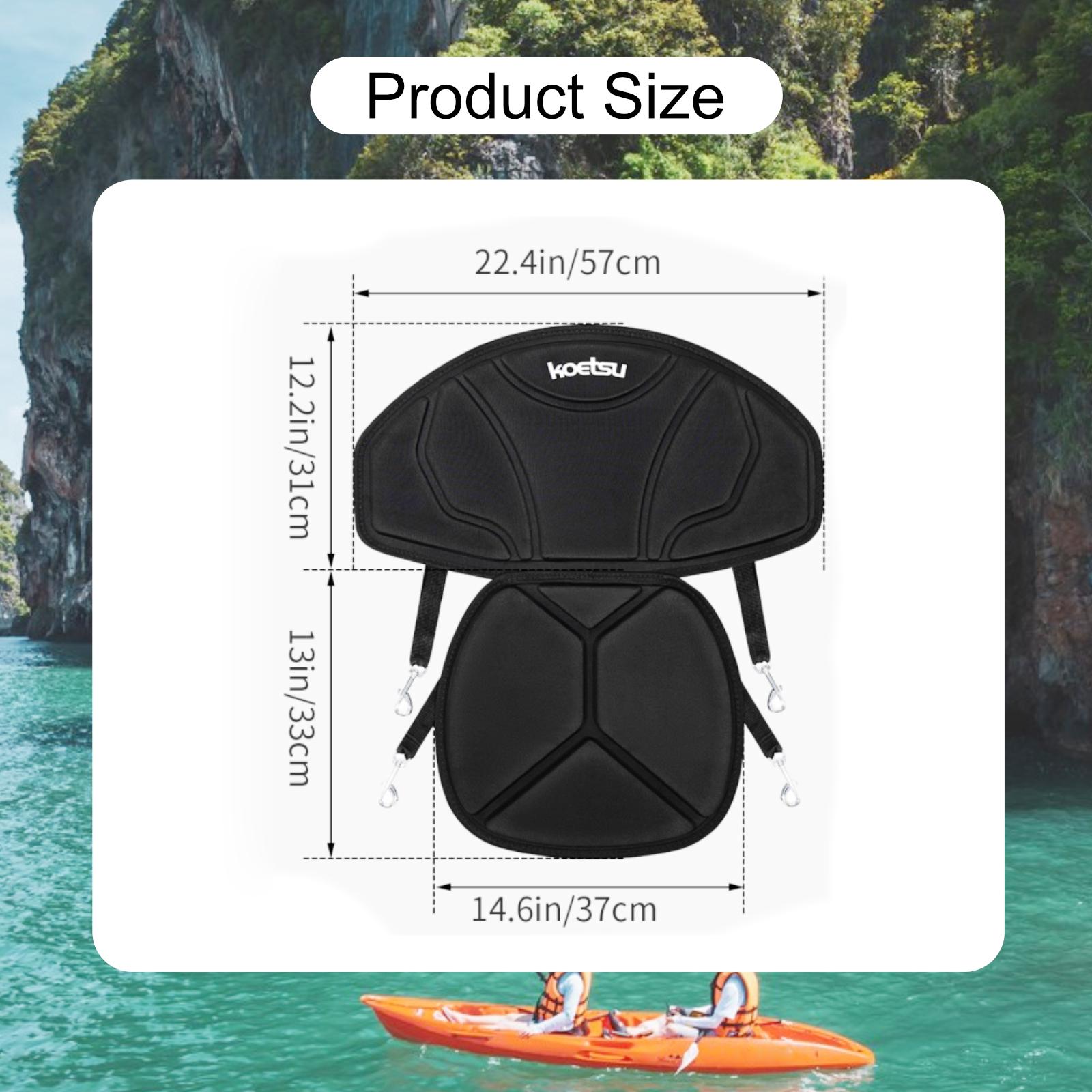 Kayak Seat Cushion Backrest Su - Fishing Kayak Sit In review and price