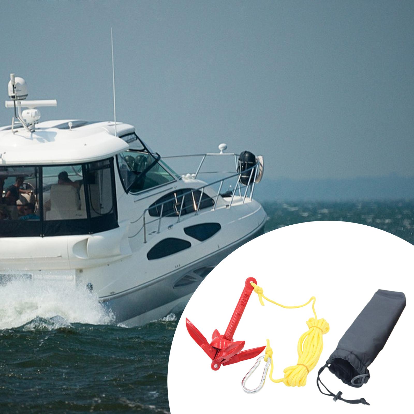 0.7kg Carbon Steel Folding Anc - Fishing Kayak Anchor review and price