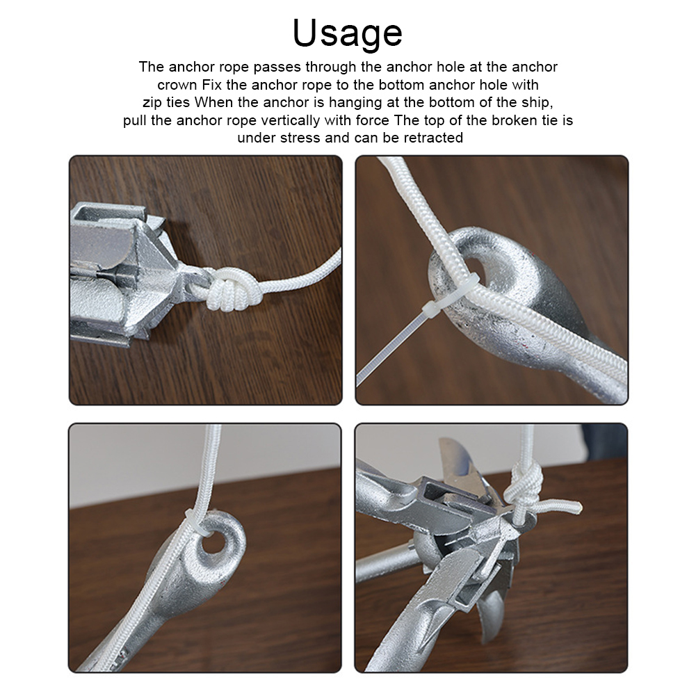 0.7KG 1.5KG Grapnel Anchor wit - Fishing Kayak Anchor review and price