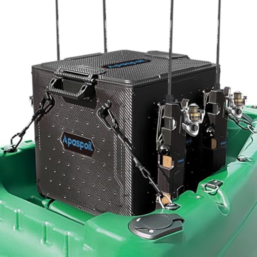 Kayak Fishing Crate with 4 Rod - Fishing Kayak Crate review and price