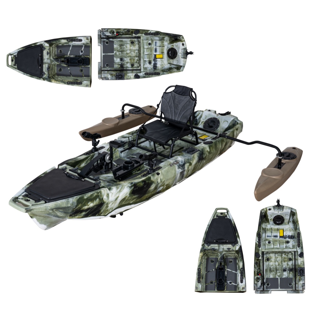 Super Lightweight 10ft Modular - Fishing Kayak Pedal Drive review and price