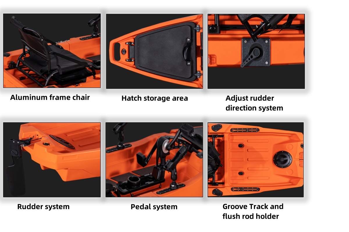 Super Lightweight 10ft Modular - Fishing Kayak Pedal Drive review and price