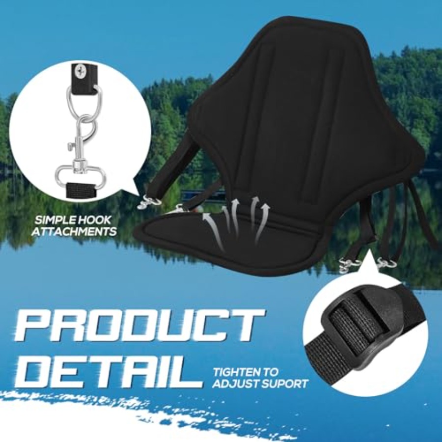 Pack Padded Kayak Seat Fishing - Fishing Kayak Storage Bag review and price