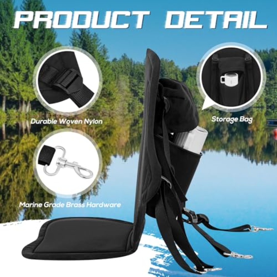 Pack Padded Kayak Seat Fishing - Fishing Kayak Storage Bag review and price